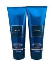 Bath & Body Works Ocean 2 Pack Men's Collection Ultimate Hydration Ultra Shea Body Cream 8 Oz (Ocean) - Product Image