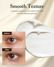Hyoyong Korean Traditional Herbal Fermented Eye Cream Anti-Aging Treatment for Fine Lines Dark Circles with Lecithin, Bota...