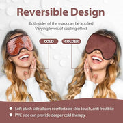 NEWGO Cooling Eye Mask for Puffy Eyes, Cold Eye Mask Eye Ice Pack for after Eyes Surgery, Tension Stress Relief, Itchy Eye...