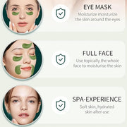 Under Eye Mask, Under Eye Patches, 60 Pcs Moisturizing and Improving Eye Skin Dryness, Nourishing Eye Care Mask for Dark C...