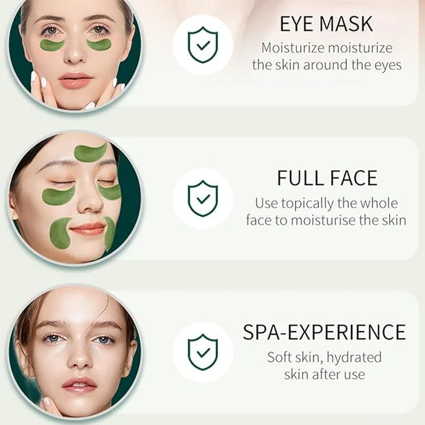 Under Eye Mask, Under Eye Patches, 60 Pcs Moisturizing and Improving Eye Skin Dryness, Nourishing Eye Care Mask for Dark C...
