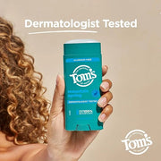 Tom’s of Maine Mountain Spring Natural Deodorant for Men and Women, Aluminum Free, 3.25 oz, 2-Pack - Product Image