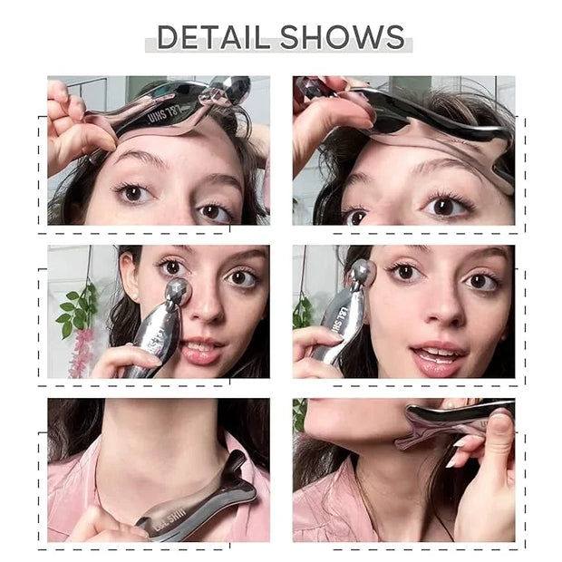 Gua sha Tool, Gua Sha Facial Tools by L&L SKIN, Face Roller Guasha for Skincare - Product Image