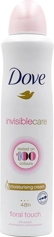 Dove Antiperspirant Deodorant Spray, International Version, 250 ml (Pack of 5) - Product Image