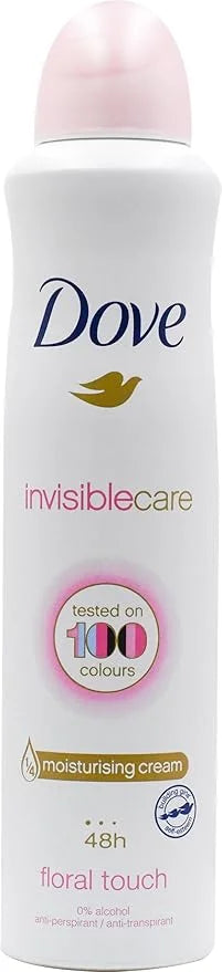 Dove Antiperspirant Deodorant Spray, International Version, 250 ml (Pack of 5) - Product Image