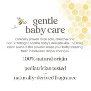 Burt's Bees Baby Dusting Powder, Mothers Day Gifts, Talc Free and Hypoallergenic for Safe and Gentle Comfort, 100% Natural...