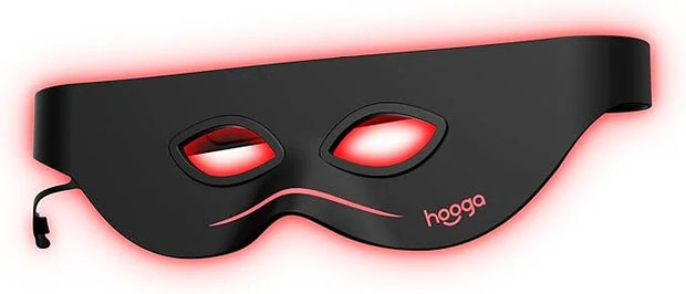 Red Light Therapy Eye Mask with 660nm & 850nm Dual-Chip LEDs, Adjustable Strap, Rechargeable 3000mAh Battery, Remote Contr...