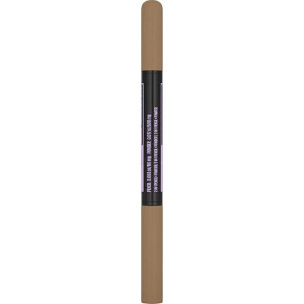 Maybelline Express Brow 2-In-1 Pencil and Powder Eyebrow Makeup, Blonde, 1 Count - Product Image