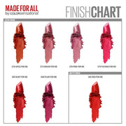 Maybelline Color Sensational Made for All Lipstick, Crisp Lip Color & Hydrating Formula, Pink For Me, Nude Pink, 1 Count -...