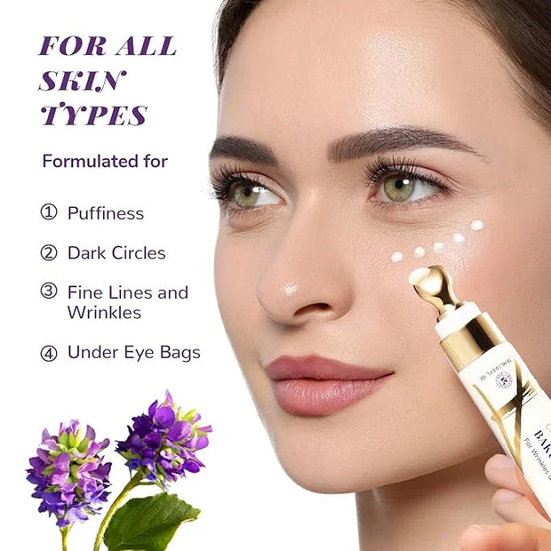 ANAI RUI Caffeine Bakuchiol Firming Eye Cream, Retinol & Peptide Eye Cream for Dark Circles, Puffiness, Wrinkles, Bakuchio...