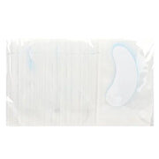 100 Pairs Hydrogel Under Eye Gel Patches Lint Free Eye Lash Pads Eyelash Extension Tool Mask Eyepads, Transparent/Blue - P...