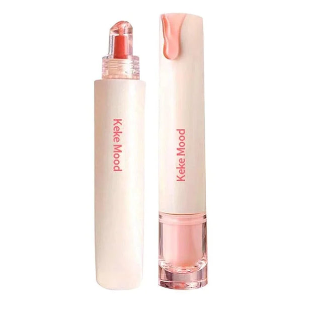 Hydrating Jelly Lip Gloss, Long-Lasting Waterproof Non-Stick Cup Lip Glaze Set, Moisturizing Tinted Lip Balm, Mirror-Like ...