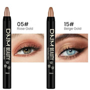 Kaely 2Pcs Cream Eyeshadow Stick Set for Eyes,Rose Gold & Beige Gold Shimmer Pen,Eye Brightener Halloween Makeup,sombras p...