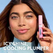 Covergirl Clean Fresh Yummy Plumper Lip Gloss, 860 Encourage-Mint, Shiny, Vegan Formula, Easy to Apply, Minty Flavor, 0.33...