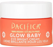 Pacifica Glow Baby Brightening Eye Cream – Vitamin C Under Eye Cream for Dark Circles & Puffiness, Caffeine-Infused Eye Br...