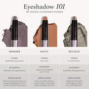 Julep Eyeshadow 101 Crème-to-Powder Waterproof Eyeshadow Stick – Onyx Black Matte – Long-Lasting, Crease-Proof, Smooth Jet...