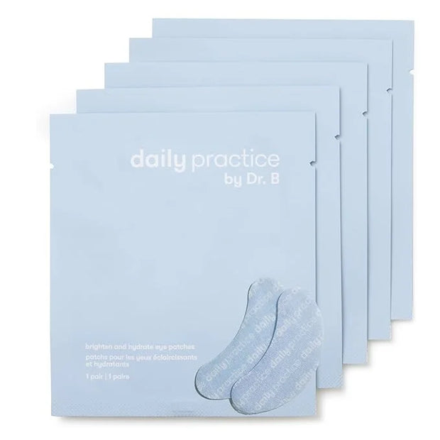 Dr. B Brighten and Hydrate Eye Patches – Hydrogel Under Eye Masks, Cooling Effect for Puffiness, Dark Circles, and Tired E...