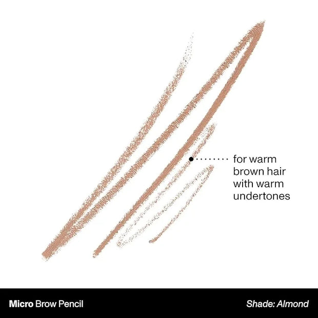 Morphe Micro Dual Eyebrow Pencil - Dual-Ended Brow Pencil Featuring a Retractable, Ultra-Precise, Pointed Tip - Richly Pig...
