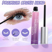 Premium Eyelash Growth Serum and Eyebrow Enhancer by Aomock, Lash Serum - 5ml,Lash Boost Serum for Longer, Fuller, Thicker...