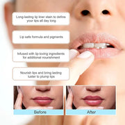 3PCS Peel Off Lip Stain Tattoo, Peel Off Long