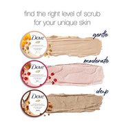 Dove Exfoliating Body Polish Scrub for Silky Skin Oatmeal & Calendula Oil Body Scrub Exfoliates & Gives Lasting Nourishmen...