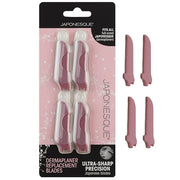 JAPONESQUE Dermaplaner Replacement Blades 4-Pack, Facial Razor Blade Heads Only - Product Image