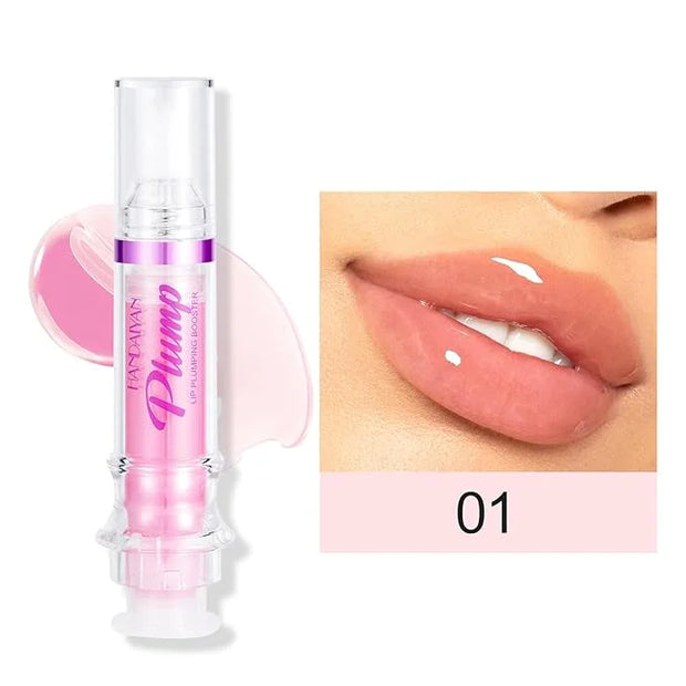Erinde Lip Plumper Gloss, Natural Spicy Lip Plumping Booster, Ultra-Hydrating & Nourishing Plump Lip Plumper, Glossy Finis...