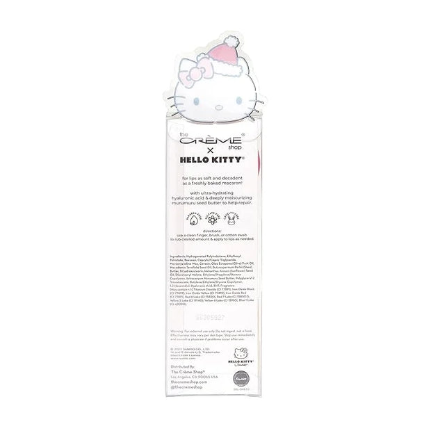 The Crème Shop Duo lip balm Moisture Remedy macaron Hello Kitty icing on the cake and mixed berry flavor - Product Image
