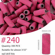 100pcs Nail Drill Bits Small
