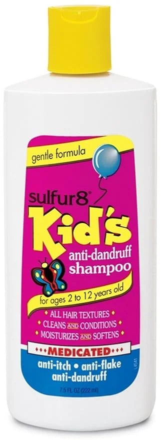 Sulfur8 Kids Medicated Anti Dandruff Shampoo, 7.5 Ounce - Product Image