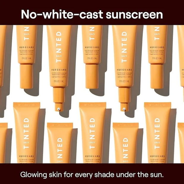 Live Tinted Hueguard® Jumbo 3-in-1 Mineral Sunscreen, Moisturizer, & Primer for Face and Body - Hydrate and Protect the Sk...