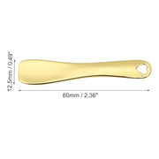 VOCOSTE 3 Pcs Makeup Spatula Mini Spoon, Eye Cream Massage Sticks Beauty Scoop, for Facial Cosmetic Face Cream, Zinc Alloy...