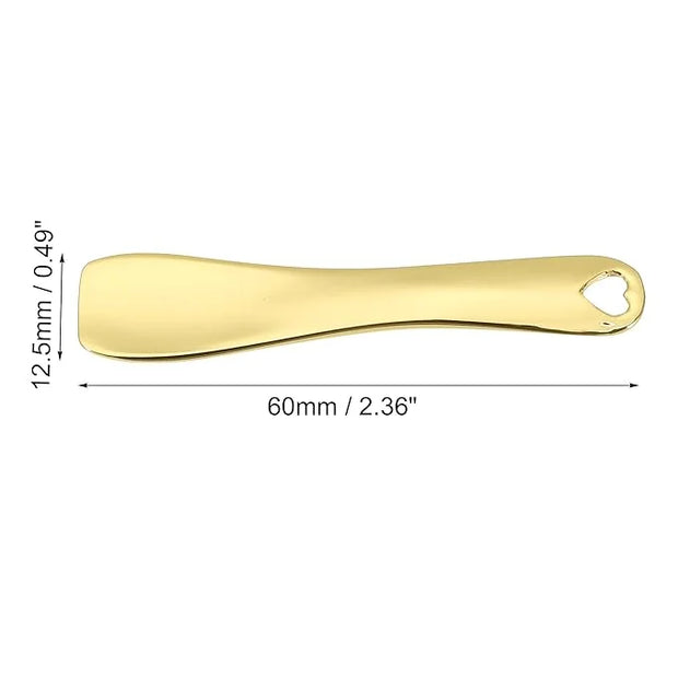 VOCOSTE 3 Pcs Makeup Spatula Mini Spoon, Eye Cream Massage Sticks Beauty Scoop, for Facial Cosmetic Face Cream, Zinc Alloy...