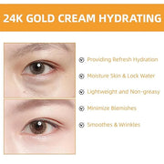 Moisturing Face Cream Skincare for Women,Day Night 24k Gold Facial Cream for Face，Hydration Face Cream for All Skin Types ...