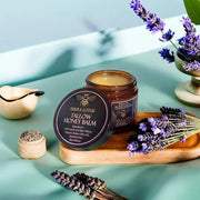 Organic Grass-Fed Beef Tallow Balm with Raw Honey - Moisturizing Cream for Soft, Smooth Skin - Handmade All-Natural Moistu...