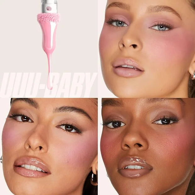 Huda Faux Filler Extra Shine Lip Gloss UUU-Baby (electric lilac) - 3.9 mL / 0.13 fl oz - Product Image