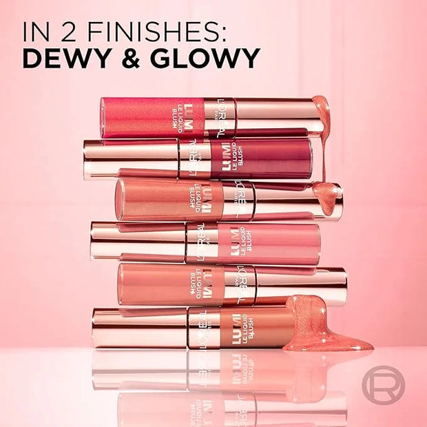 L'Oreal Paris True Match Lumi Le Liquid Blush, Intense Lightweight Blush Formula With Liquid Pigments, Glowy Worth It Medi...