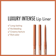 Professional Lip Liner, Long-Lasting Luxury Intense Lipliner, Creamy Retractable Easy to Use Richly Pigmented Lip Liner Pe...