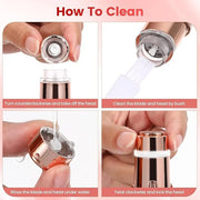 【Generation 3】Facial Hair Remover Replacement Heads for Finishing Touch Flawless Facial Hair Remover, Replacement Blades f...