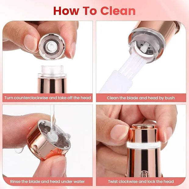 【Generation 3】Facial Hair Remover Replacement Heads for Finishing Touch Flawless Facial Hair Remover, Replacement Blades f...