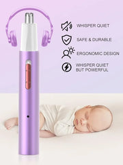 AHHFEI Rechargeable 5 in 1 Ear and Nose Hair Trimmer for Women, 2025 Professional Painless Eyebrow & Facial Hair Trimmer w...