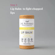 J&L Naturals Simple Skin Regimen Kit With Cleansing Bar, Face Salve, Konjac Sponge, Lip Balm | For Oily, Dry, Mature, and ...