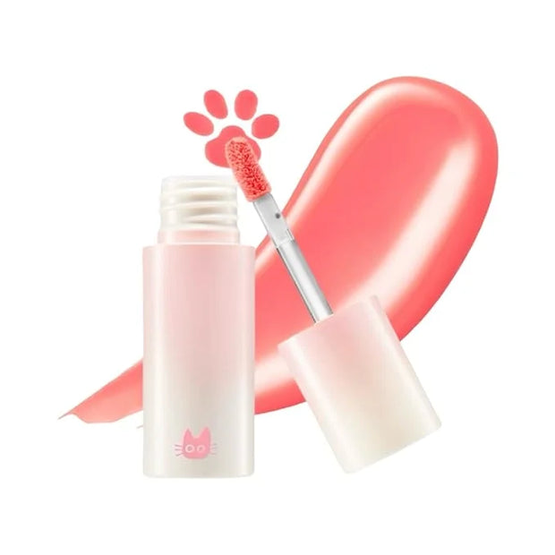 Chewy Lip Glaze, High Shine Lip Gloss, Korean Beauty (GZ02 Fig Fuzz, 3.5 grams) - Product Image