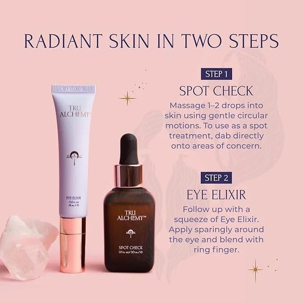 Tru Alchemy Eye Elixir Cooling Eye Treatment Cream - Dark Circle Eye Cream for Puffiness and Bags Under Eyes - Caffeine, H...