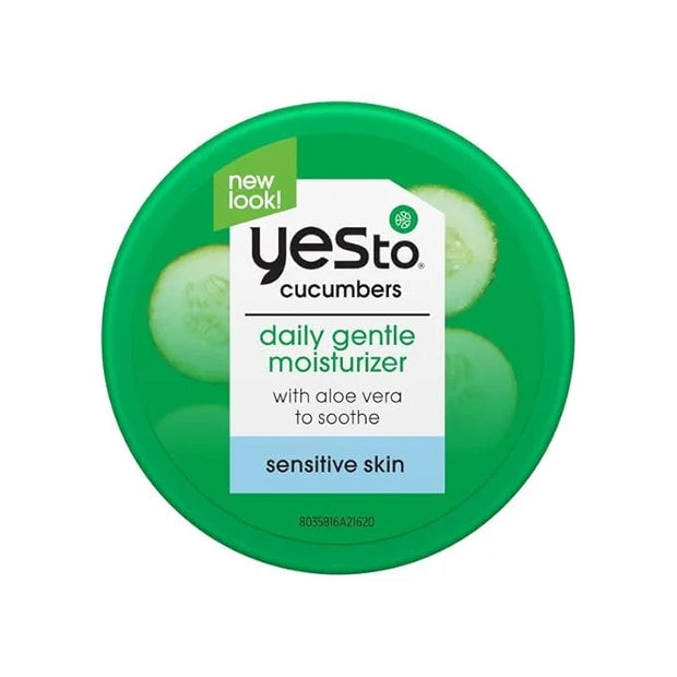 Yes To Cucumbers Sooth And Calming Daily Gentle Moisturizer For Sensitive Skin With Aloe And Sweet Almond Oil, 1.7 Fl Oz -...