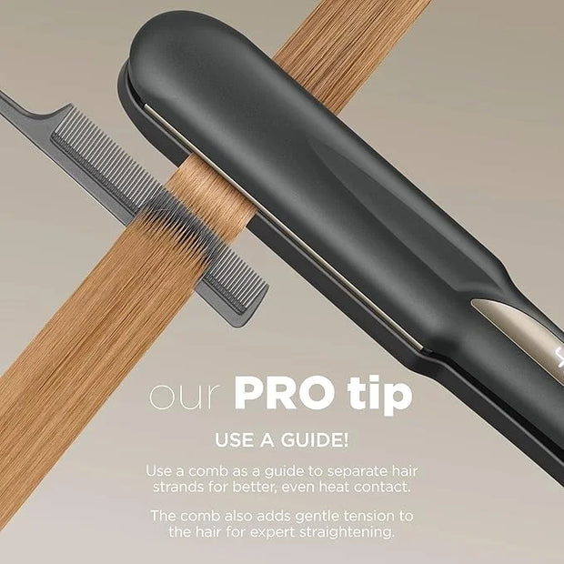 INFINITIPRO BY CONAIR Tourmaline Ceramic Flat Iron, 1 1/4-inch Digital Hair Straightener - Product Image