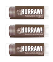 Hurraw! Hazelnut Tinted Lip Balm, 3 Palm