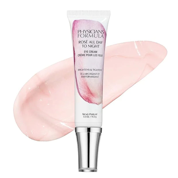 Physicians Formula Rosé All Day To Night Eye Cream, Dark Circles, Puffiness, Bags Under Eyes, Wrinkles | Dermatologist Tes...
