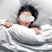 100 Sheets Disposable Eye Mask Paper,Non Woven Eye Care Cotton,Eye Pads for Facials,Patches Paper Eye Covers,DIY Clear Eye...