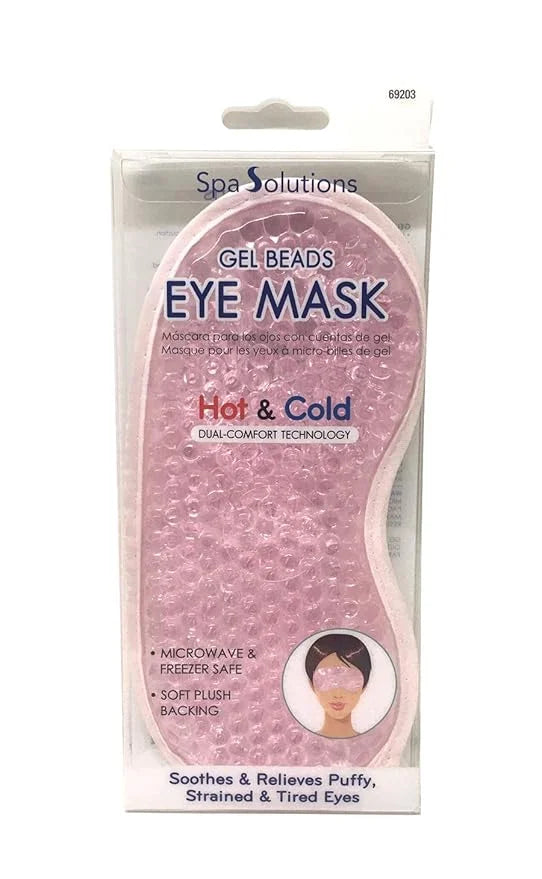Cala Pink gel beads eye mask - Product Image